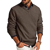 PJ PAUL JONES Mens V Neck Pullover Lightweight Wool Blend Long Sleeve Knit Sweater