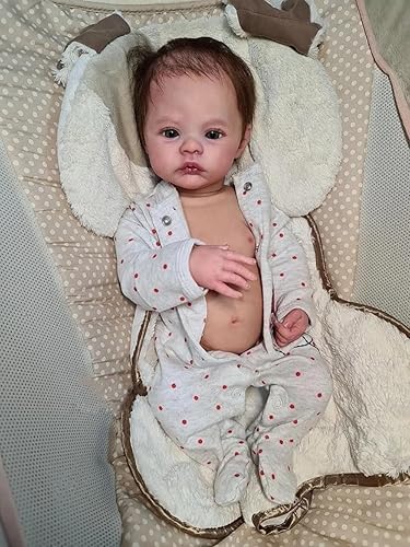 Anano Realistic Baby Dolls Silicone Full Body 18 Inch Soft Life