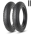 MOHEGIA Fat Bike Tire: 20x4.0/26x4.0 inch Fat Tire,High-Performance and All-Terrain Folding Replacement MTB Bicycle Tire with Street or Trail Riding