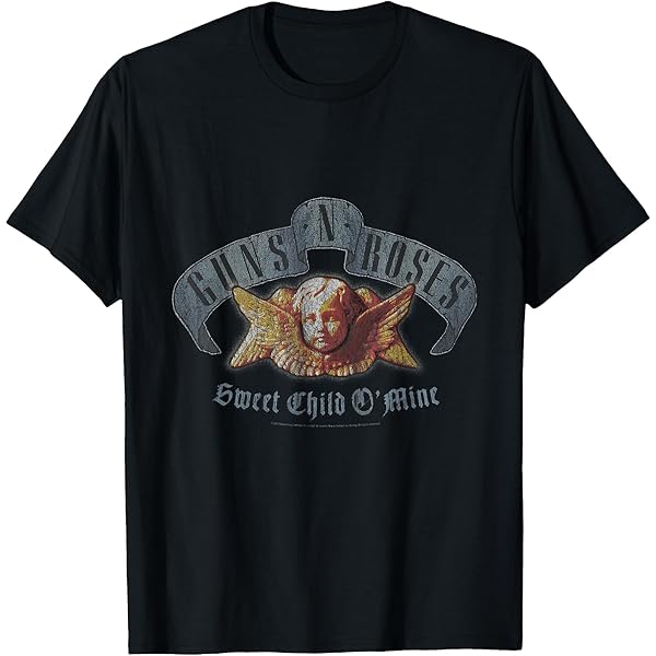 Amazon.com: Kids Youth Guns N' Roses Official Cross T-Shirt