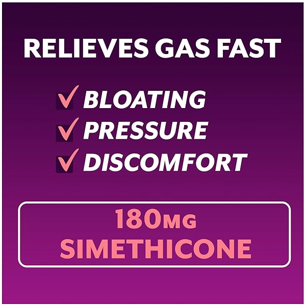 PHAZYME ULTRA STRENGTH ANTI-GAS 180MG SIMETHICONE GAS RELIEF FOR ADULTS, 12 COUNT (PACK OF 3), FAST GELS TO QUICKLY EASE BLOATING, PRESSURE & DISCOMFORT