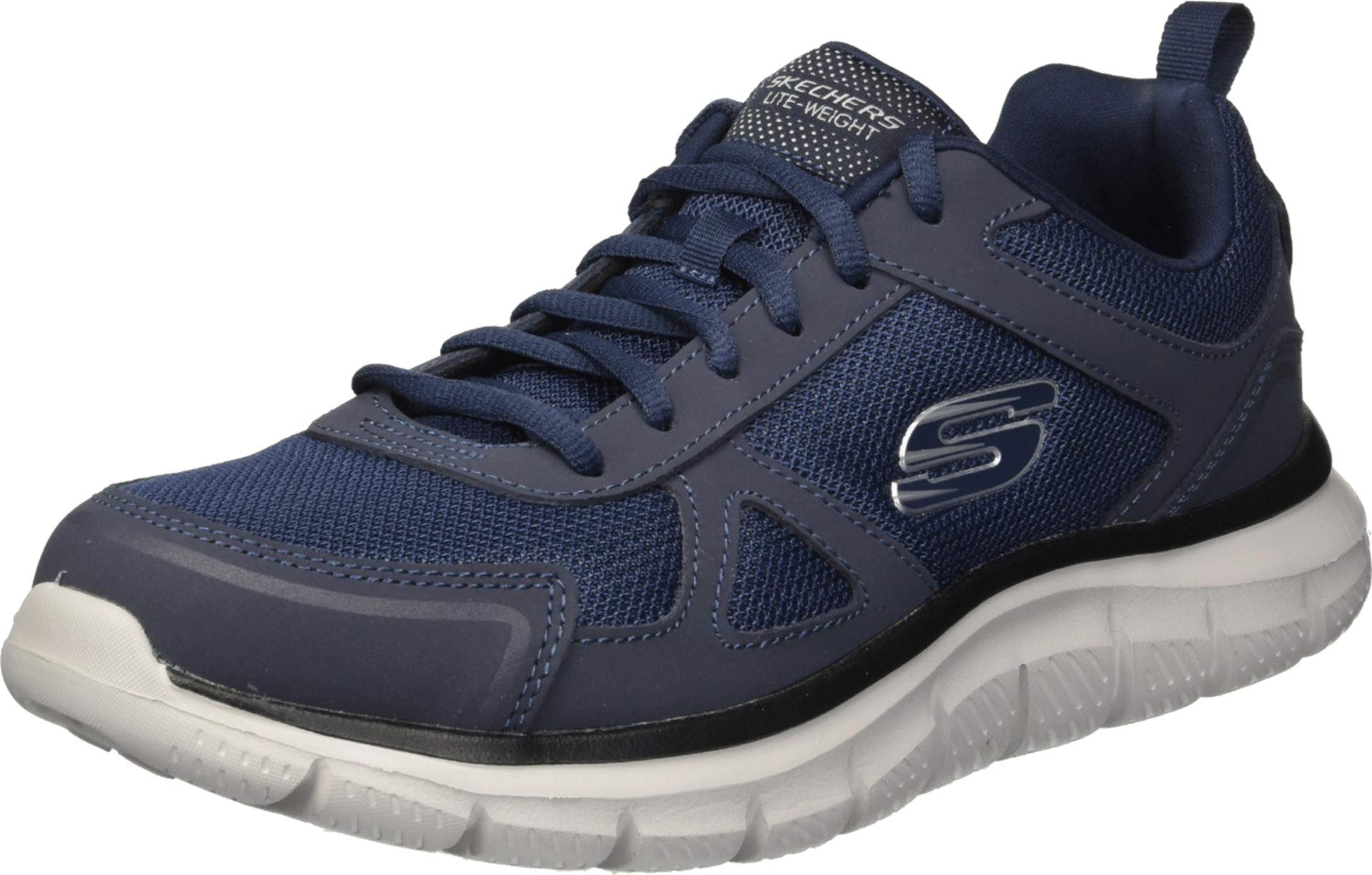 Skechers Track-Scloric 52631-NVY, Herren Sneaker, Blau (Navy 52631-NVY), 41 EU (7 UK)