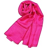 Shanlin Solid Color Silk Feel Long Scarves