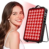 Red Light Therapy for Body, 660nm 850nm Near Infrared Light Therapy Panel, 60 Dual Chip LED Device with 300W of Power, Ideal 