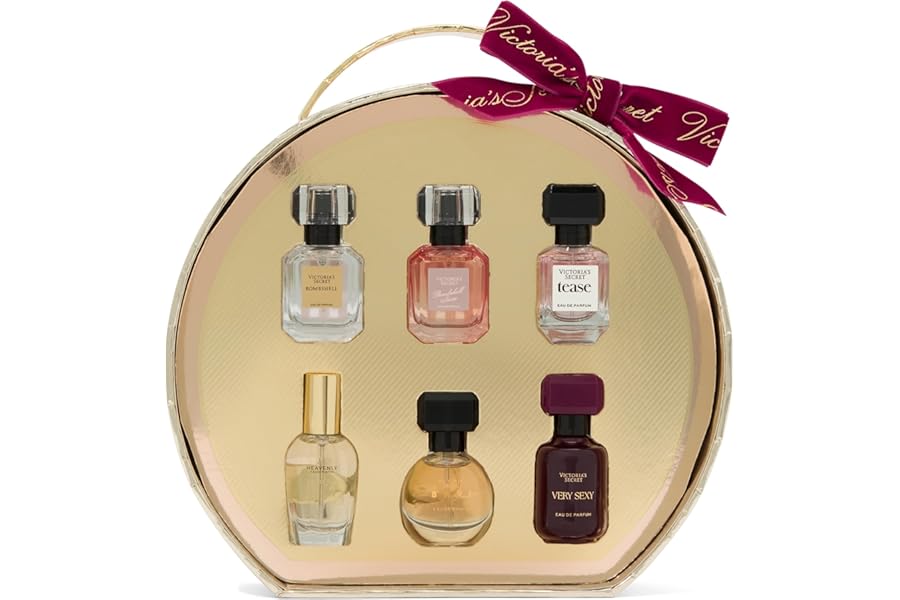 Victoria’s Secret Mini Eau de Parfum Discovery Gift Set: Bombshell, Bombshell Magic, Tease, Bare, Very Sexy, & Heavenly