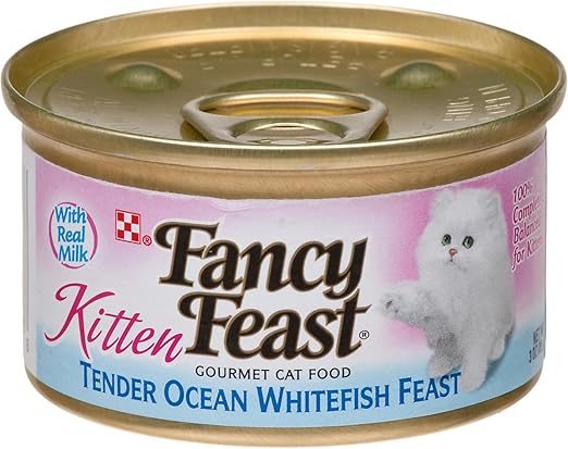 fancy feast kitten canned food