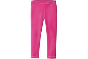 CITY THREADS Made in USA Girls Leggings in 100% Cotton for School Uniform or Play for Sensitive Skin SPD Sensory Friendly Clothing