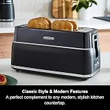 Morphy Richards Signature Opulent 4 Slice Toaster 1800W Black view 2