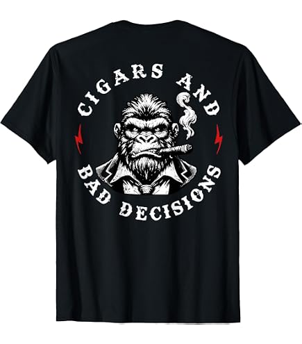 トップス NEIGHBORHOOD Monkey IDOLS OF SMOKE TEE Amazon.com: Monkey Smoking Cigar T-Shirt Premium Tri-blend T-Shirt