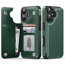 Goodon for iPhone 16 Plus Case Wallet - Flip Folio
