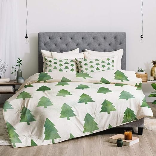 Amazon Com 3 Piece Nature Lodge Cabin Bedding Christmas Season