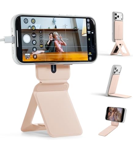 MOFT Tripod Wallet MOVAS MagSafe Kaarthouder met Uitklapbare Standaard Blauw