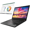 Lenovo ThinkPad T480 Notebooks 14" FHD Laptop Computer, Intel Core i7-8650U, 16GB RAM, 512GB SSD,Type-C, HDMI, Windows 10 Pro (Renewed)