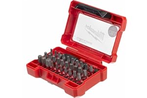 Milwaukee Shockwave Compact Bit 32 Piece Torx Set 4932471586, Set of 32