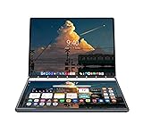 Ruchonin 2-in-1 13.5" 2.5K Dual Screen Touch Laptop