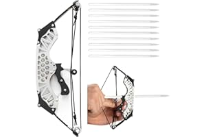 TIETHEKNOT Archery Bow Set Right Hand Compound Bow Hunting Bow Metal Material Catapult RH/LH for Hunting Shooting Practice Archery Entertainment Fun