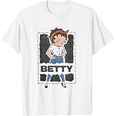 Betty Boop Barbed Wire Frame T-Shirt