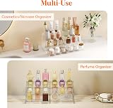 Lifewit 4-Tier Clear Perfume Stand Organizer Vanity Display Shelf view 2
