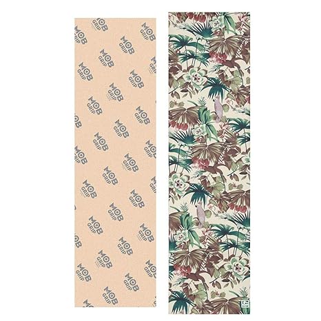 Mob Clear Skateboard Grip Tape Globe Jungle 2 Sheets To