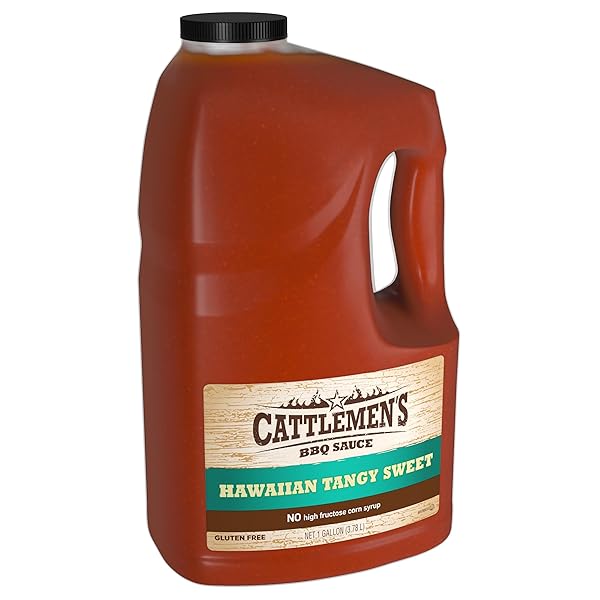 CATTLEMEN’S HAWAIIAN TANGY SWEET BBQ SAUCE, 1 GAL