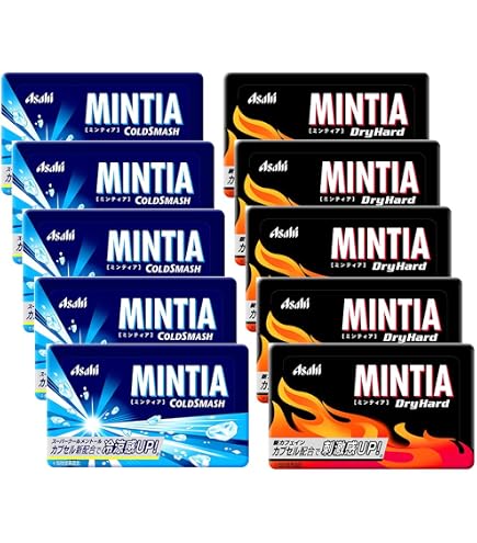 Amazon.com : Mintia Assortment 0.2oz 2Types × 5pcs Japanese Tablet