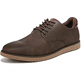 Dr. Scholl's Shoes Men's Sync Plain Toe Dress Casual Oxford, Brown/Brown Smooth, 13