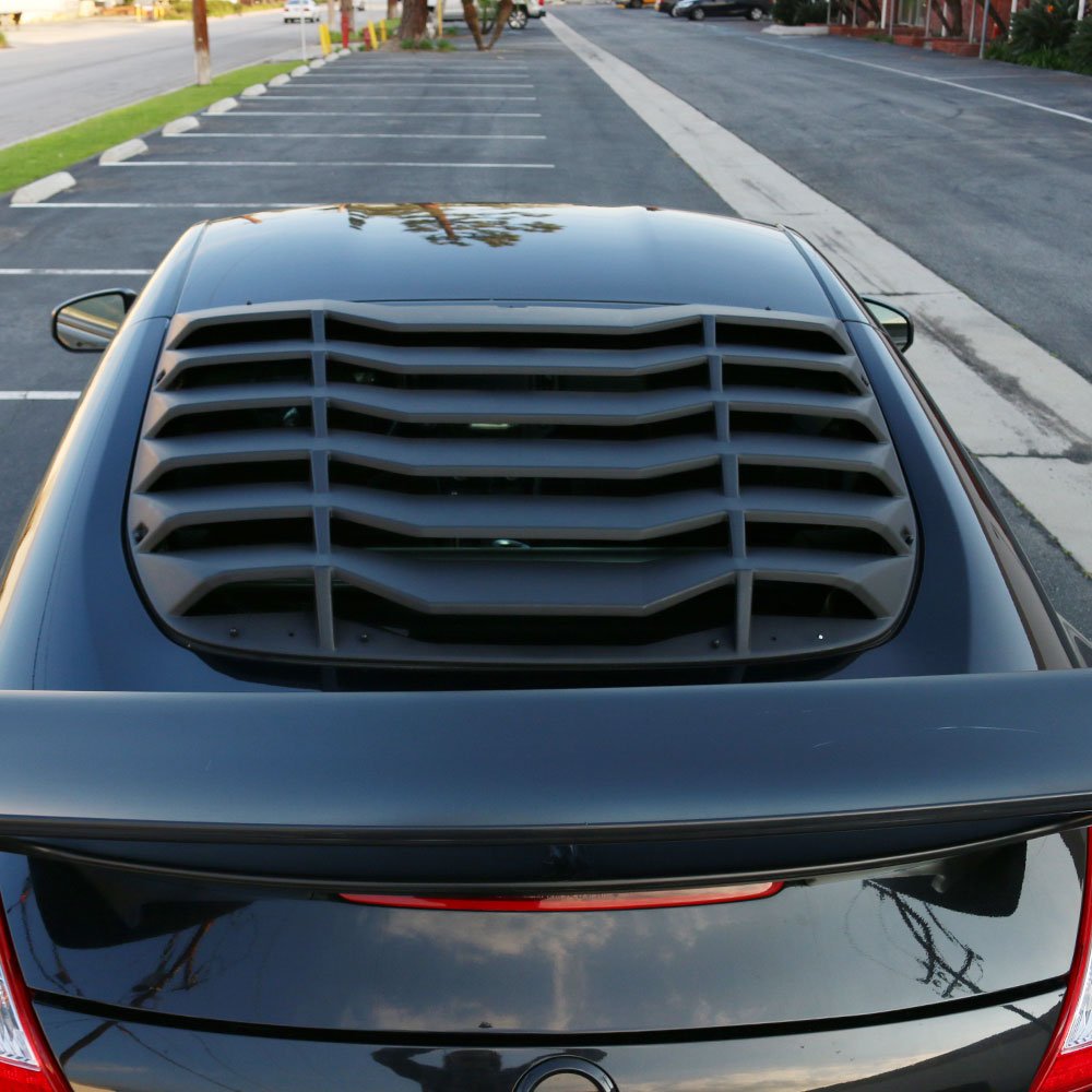 Windshield Louver Fits 20092017 Nissan 370Z IKON Style Rear Window