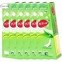Silk Thong-Pantiliners (20 Pads) (Pack of 6) by PUREST : Amazon.ca ...