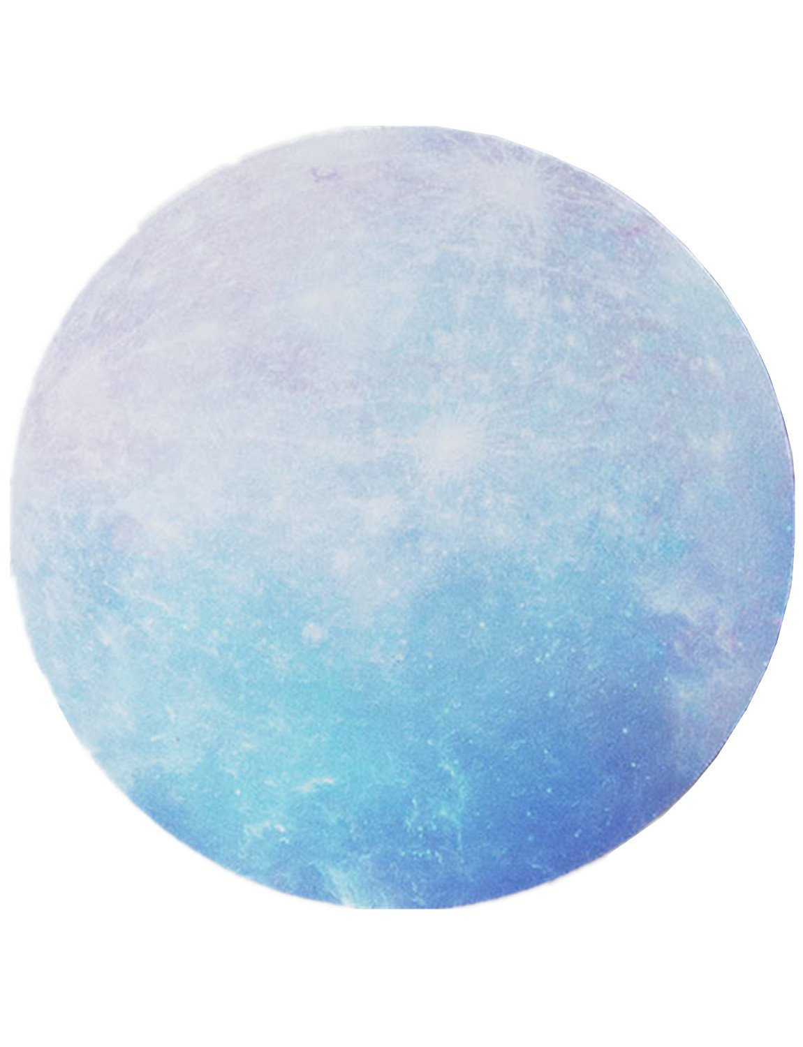 DINOWIN Moon Mouse Pad Round Shape, (220 mm x 220 mm x 3mm) Premium Quality Mouse Mat Mice Pad,Fairy Design: Childrens Mouse Mat, Girls Mouse Mats, Fairy Gifts (Mercury)