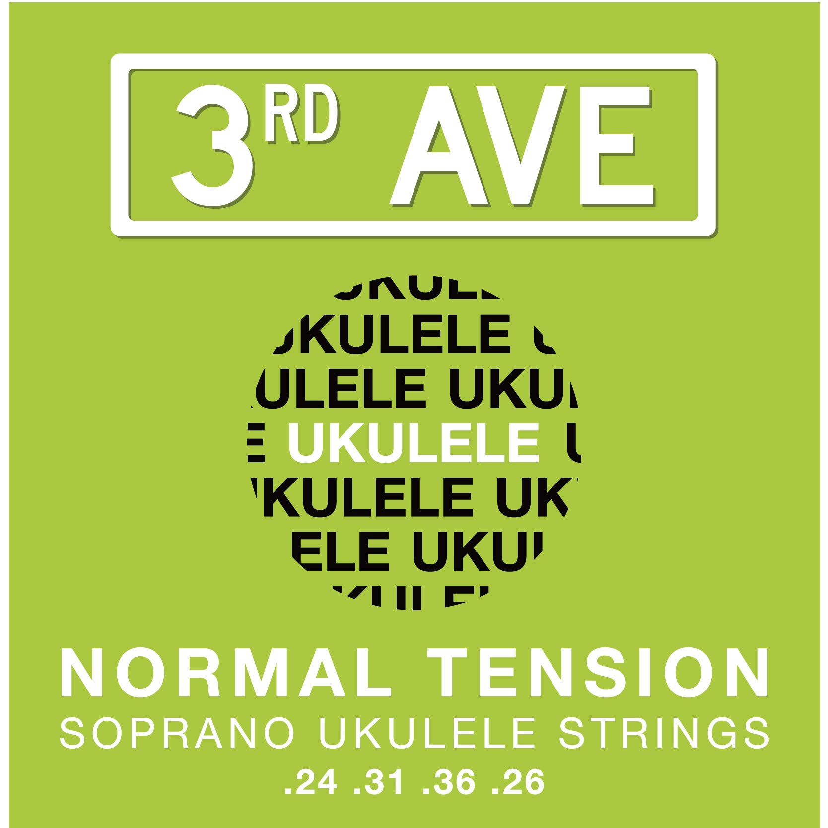3rd Avenue Nylon Soprano Ukulele Strings – Standard C Tuning