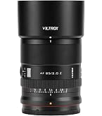 Amazon.com : VILTROX 85mm F2.0 Z Lens, AF 85mm f/2 EVO Z Lens for