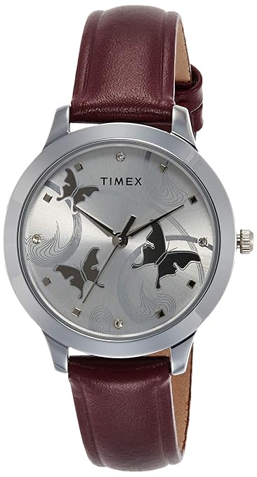 Timex Analog Silver Dial Women's Watch-TW00ZR272E