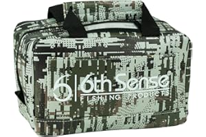 6th Sense Fishing Small Bait Bag – Durable Soft-Sided Storage for Soft Plastics (Mountain Goat)