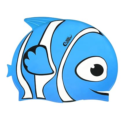 HeySplash Kinder Badekappe, Silikon Wasserdichte Badekappe mit hohen Elastizität