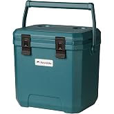 Naturehike Pro 18/25 QT Hard Cooler, Thick PU Insulation Ice Chest with Long-Lasting Ice Retention, Portable Cooler Box for Beach Camping Picnic Fishing Tailgating, Lightweight Durable Construction