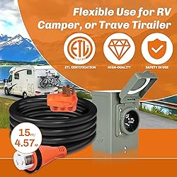 WELLUCK 50 Amp Emergency Power Combo Kit with