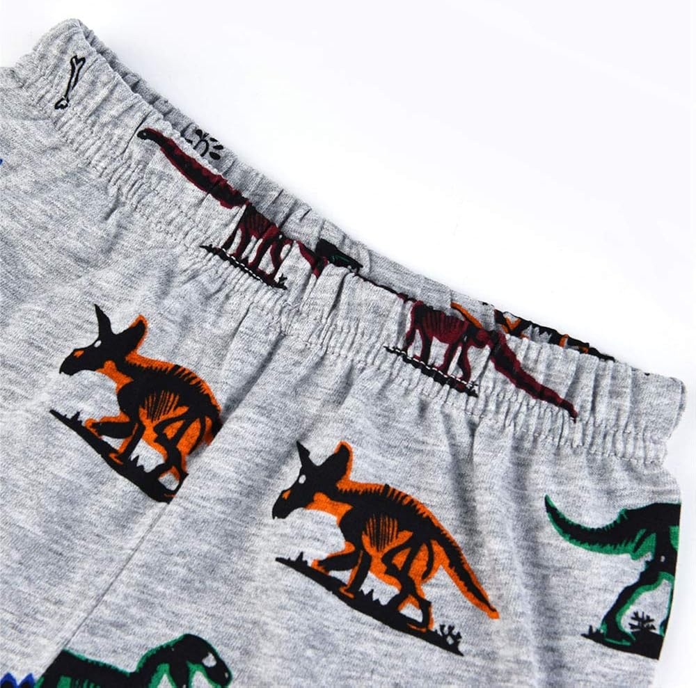 Pijamas Camisetas Y Pantalones Cortos Pijama De Dinosaurio Para Ninos Y Ninos Juegos De Pijama Para Bebe Pijamas Dos Piezas Ropa Appytherapy Com