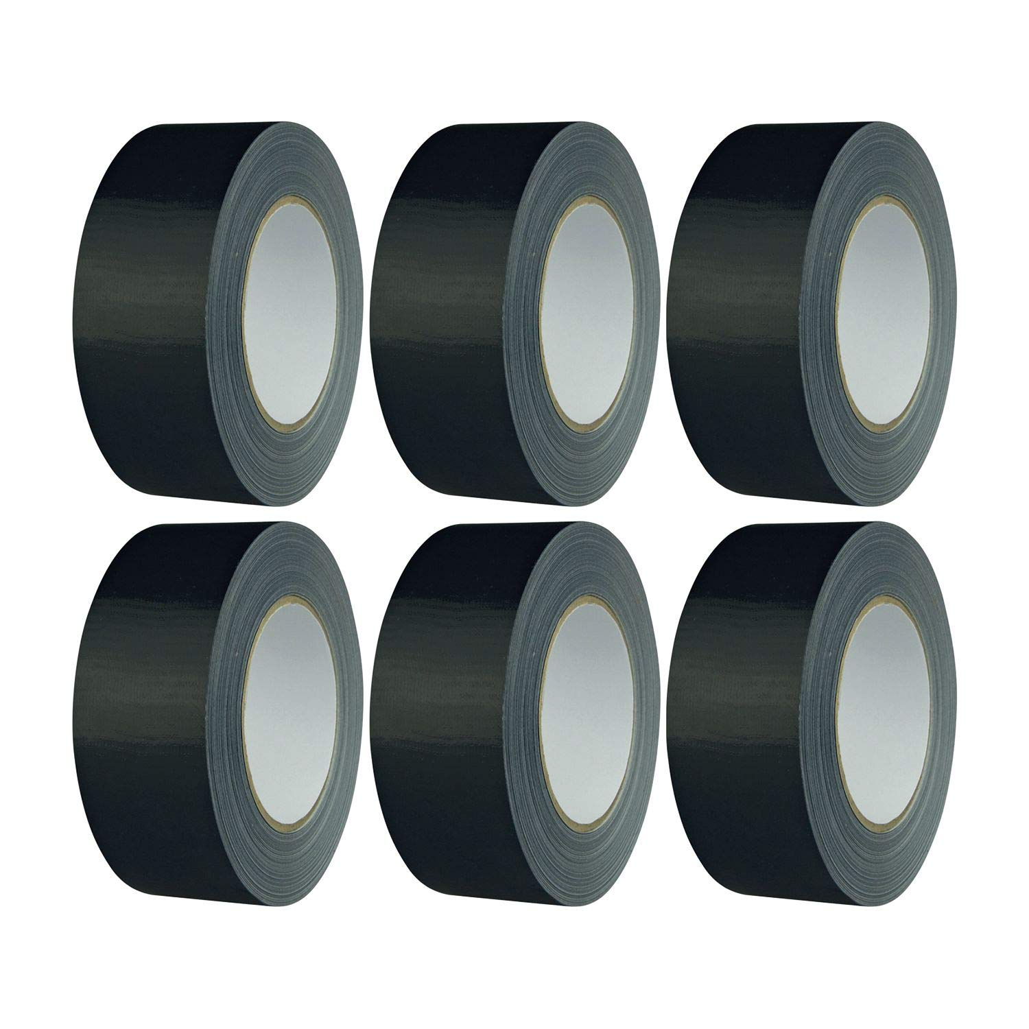 Secotec K670GHC0 50SW Shield Tape 50 mm x 50 m Black Extra Strong Capacity: 2 Rolls – Pack of 6