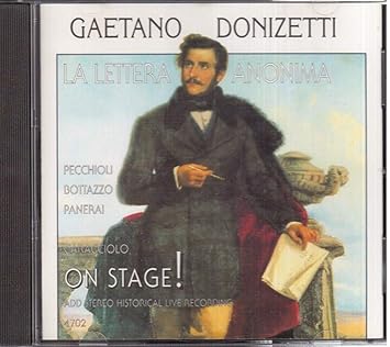 La Lettera Anonima - Gaetano Donizetti, Franco Caracciolo: Amazon ...