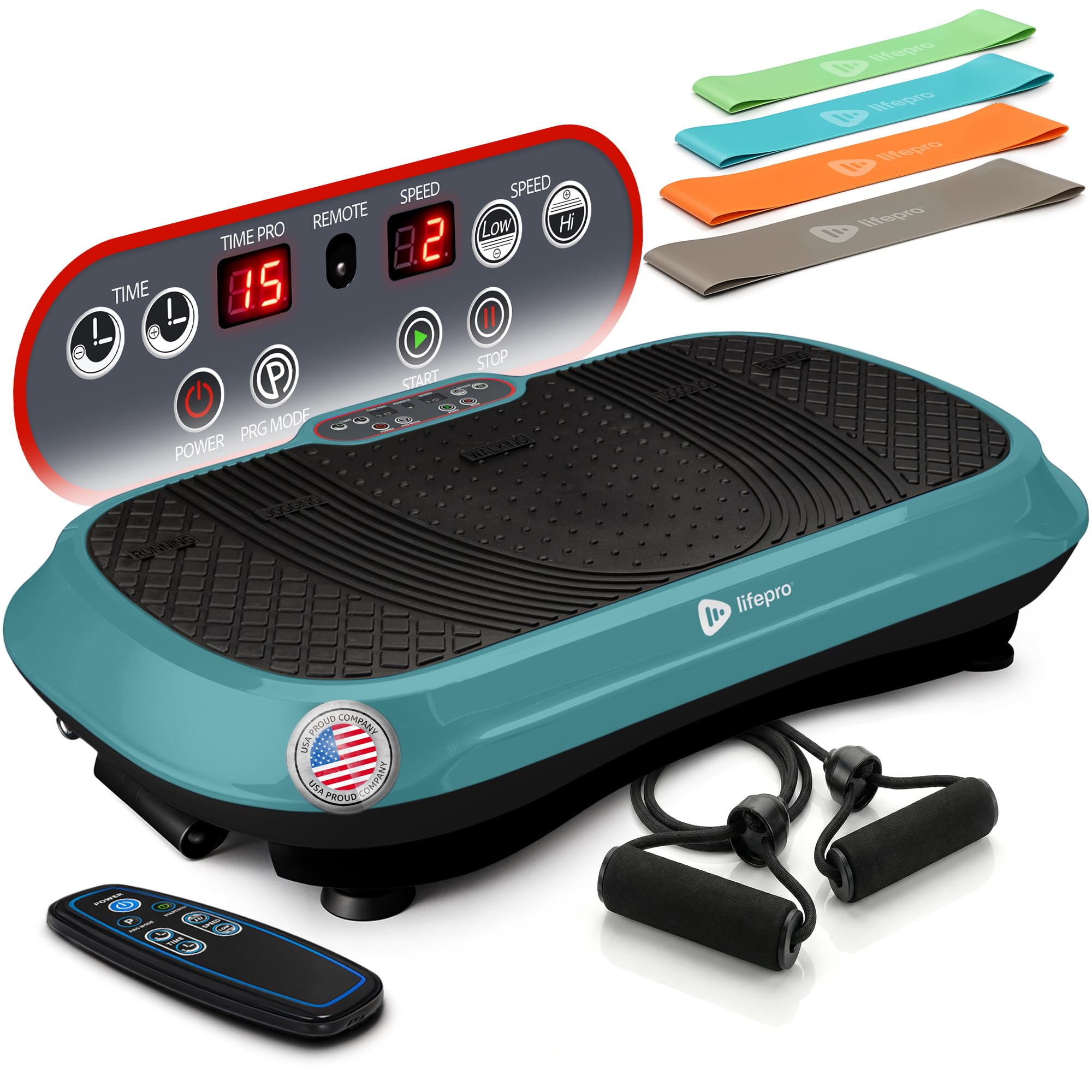 Lifepro Waver Vibration Plate Exercise Machine with 99 Speeds & 10 Presets
