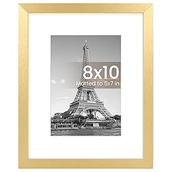 upsimples 8x10 Picture Frame, Display Pictures 5x7