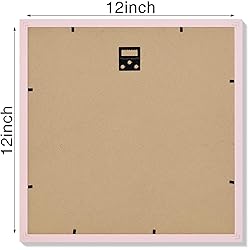 Vittanly 12x12 Picture Frame, Engineered Wood with