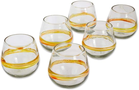 handmade drinking glasses