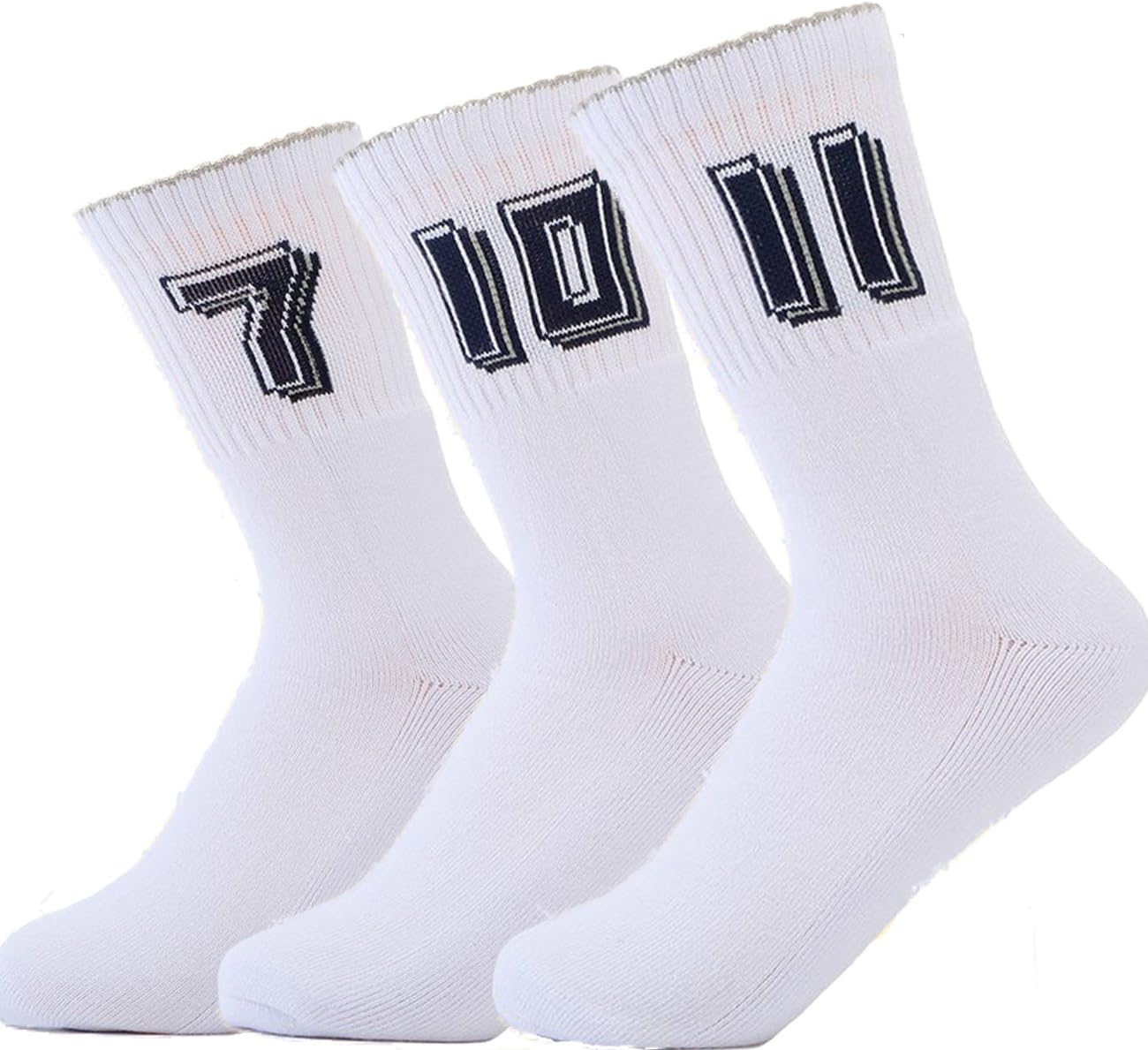 FC Barcelona Soccer/Football Sports Crew Socks 3 Pair-pack