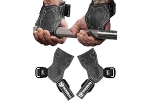 EZ Gripz PRO V2 for Weightlifting: Weight Lifting Straps with Adjustable Neoprene Padding Gripps - Power Lifting Hooks & Glov