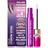 VieBeauti Eyebrow Growth Serum for Longer Fuller Thicker Looking Brows | Each 3mL Tube Is Compact Enough to Travel With and Lasts for Weeks, So You Can Stay Consistent for Real Results