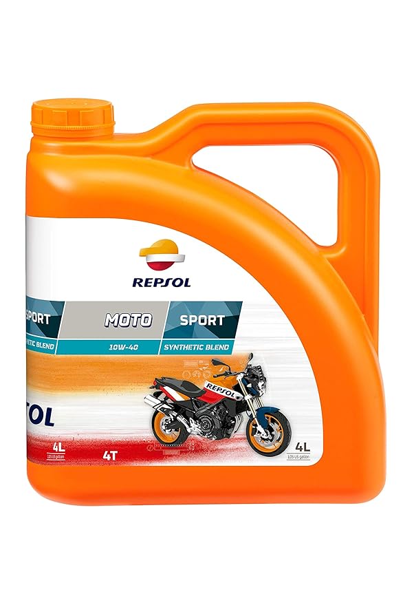 REPSOL MOTO SPORT 4T 10W40 engine oil Amazon.co.uk Car & Motorbike