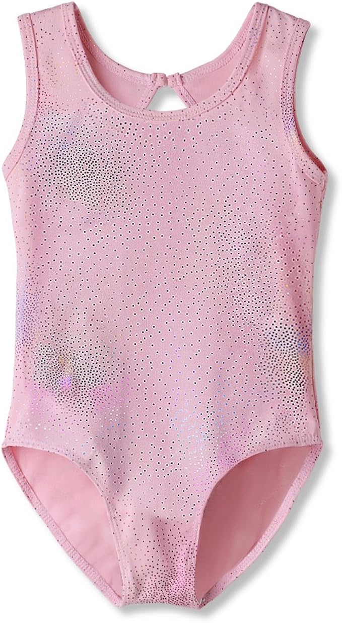 Gymnastics Leotards for Girls Tank Top Leotard Dancewear Sparkle