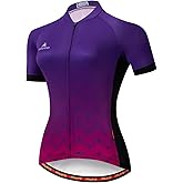Aogda Cycling Jerseys Women Bike Tops Bicycle Shirts Ladies Biking Clothing