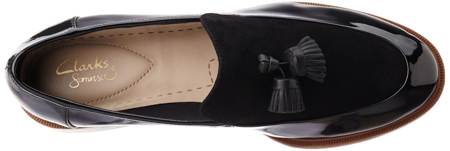 clarks women's taylor spring leather loafers and mocassins